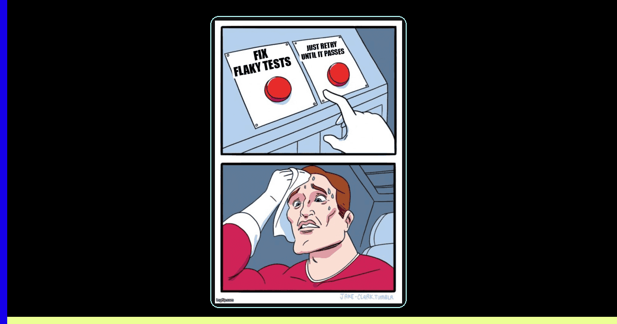 Illustration showing deterministic web testing strategies to eliminate test flakiness