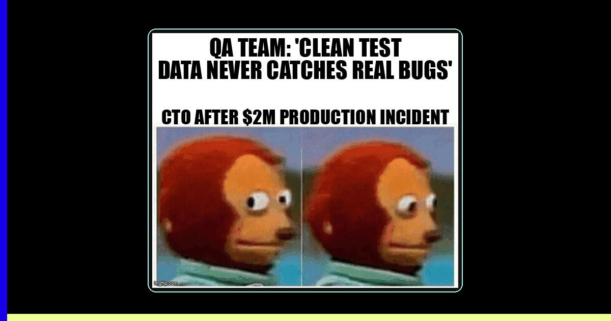 QA testing environments versus production reality - the $2M disconnect