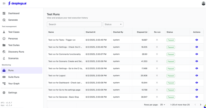 Data-driven testing with Data Assets and QA Manager Agent in desplega.ai