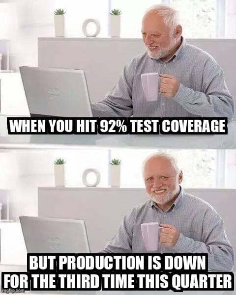 The $2M Testing Tax - CTO relaxing with coffee while production burns behind him