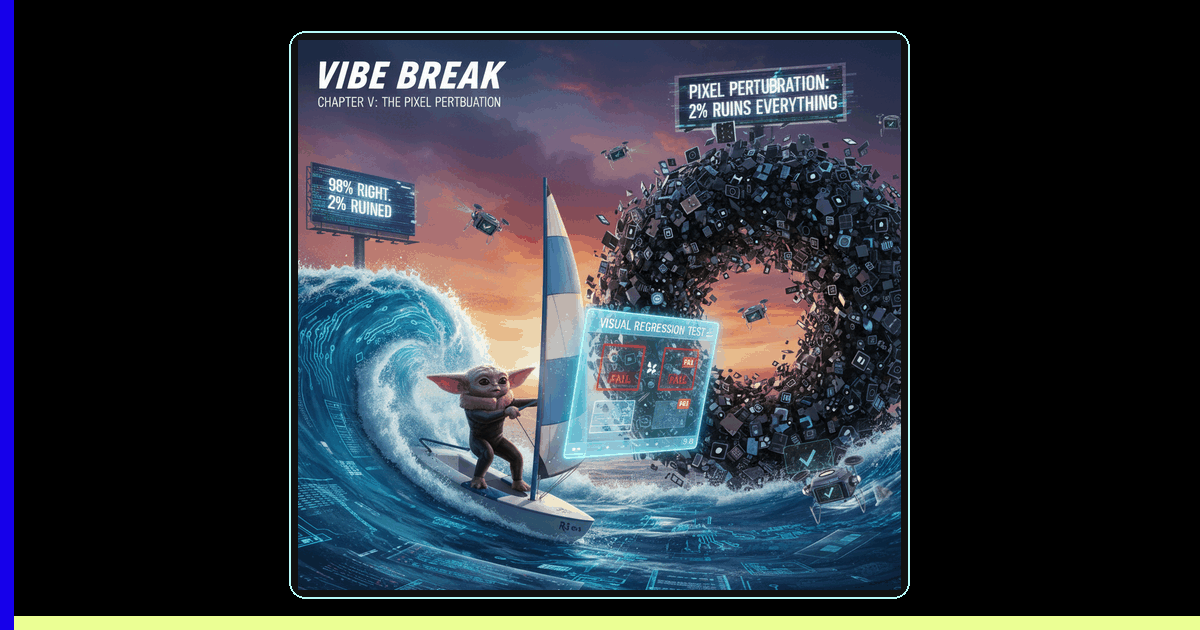 Vibe Break Chapter V: The Pixel Perturbation | AI UI Testing | desplega.ai